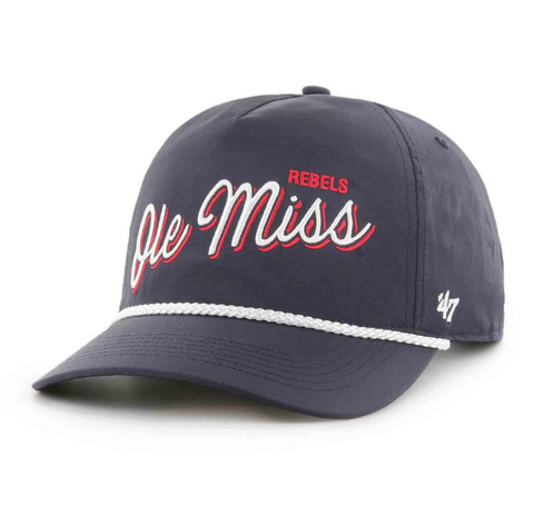 Mississippi Ole Miss Rebels Navy Fairway 47 Hitch Hat