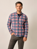 Kaden Top Shelf Button Up Shirt - Laguna Blue