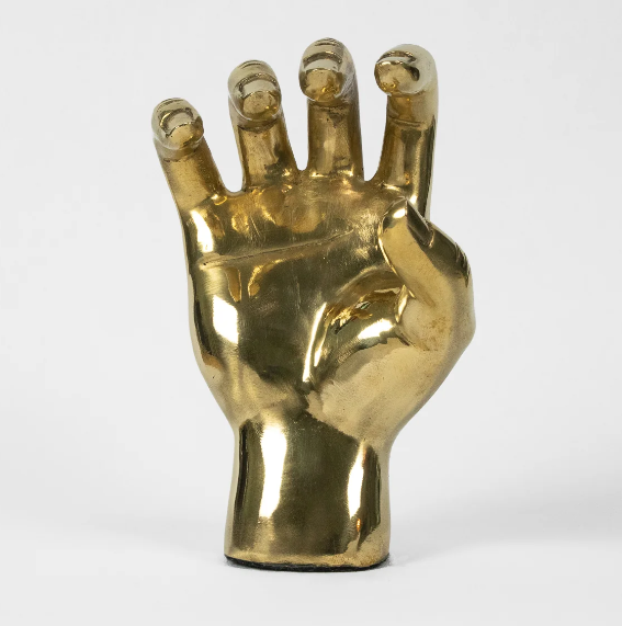 Brass Sculptural Object