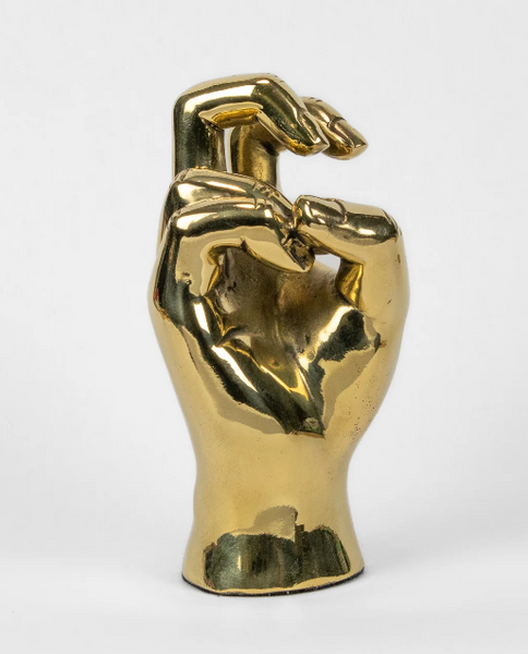 Brass Sculptural Object