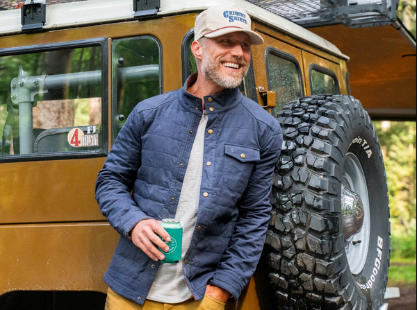 Blue wax jacket on sale