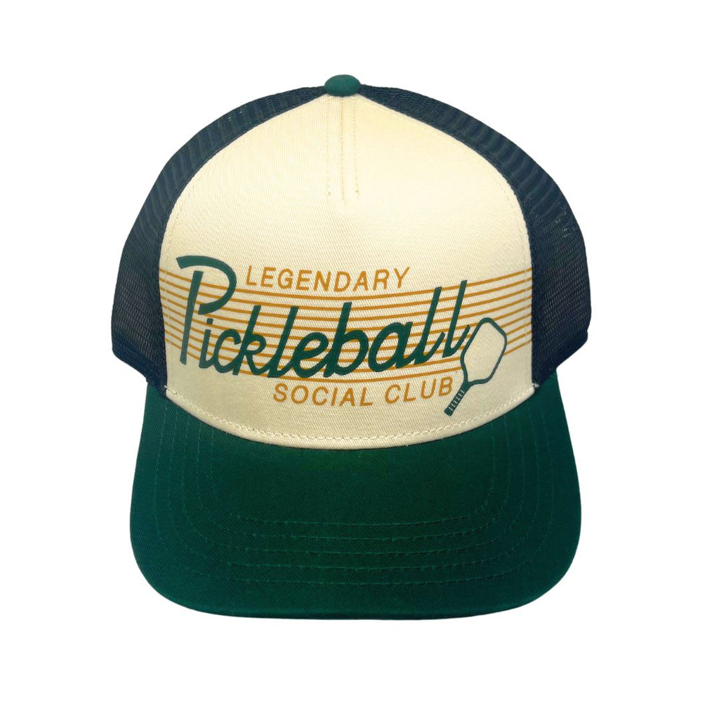 Sinclair Pickleball Trucker Hat - Black / Ivory