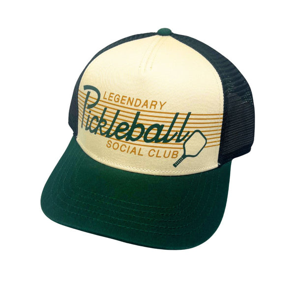 Sinclair Pickleball Trucker Hat - Black / Ivory