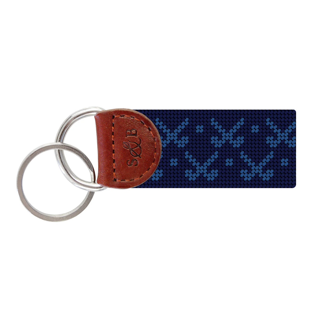 Tonal Clubs Key Fob - Dark Navy/Blueberry