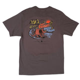 Texas Speed Bumps Pocket T-Shirt - Graphite