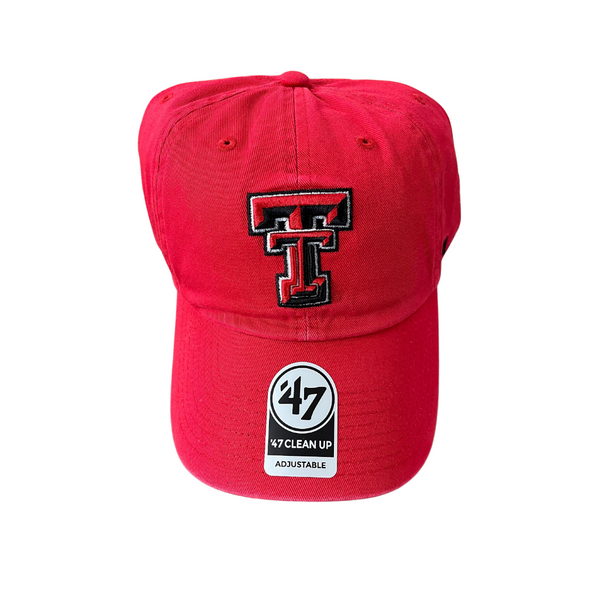 Texas Tech Red Raiders Red '47 Clean Up Hat