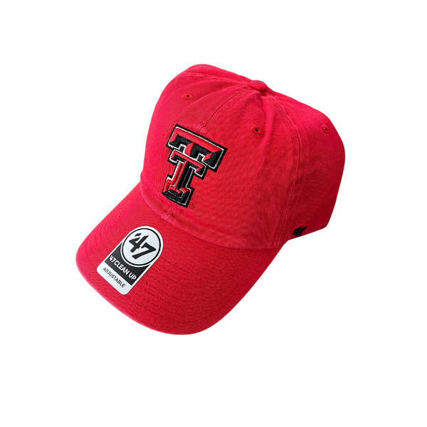 Texas Tech Red Raiders Red '47 Clean Up Hat