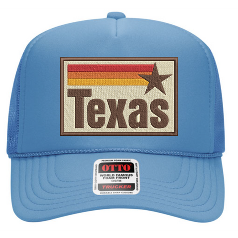 Texas Star Patch Trucker Hat