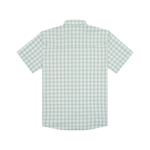 The 10 Weight Original Short Sleeve - Grey & Dusty Green Plaid