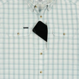 The 10 Weight Original Short Sleeve - Grey & Dusty Green Plaid