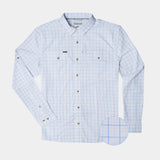 The Andros Town Original Long Sleeve - Summer Blue Plaid