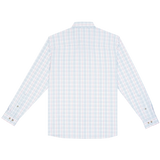 The Croaker Ultra-Lite Long Sleeve - Red/Grey/Blue Plaid