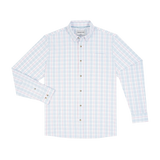 The Croaker Ultra-Lite Long Sleeve - Red/Grey/Blue Plaid