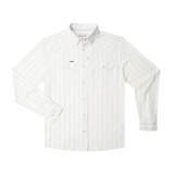 The Crockett Western Long Sleeve - Blue Bonnet Stripe