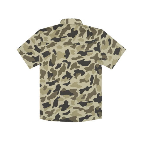 The Cuernavaca Original Short Sleeve - Dark Duck Camo
