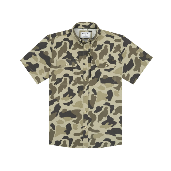 The Cuernavaca Original Short Sleeve - Dark Duck Camo