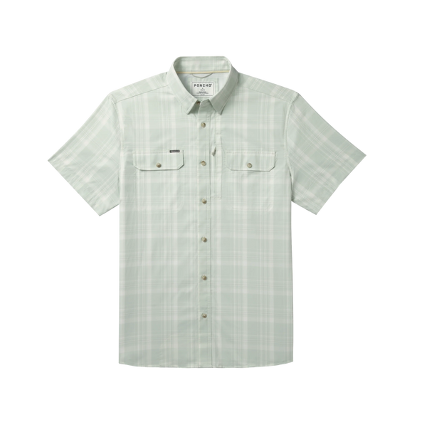 The Cypress Original Short Sleeve - Moss Green Plaid