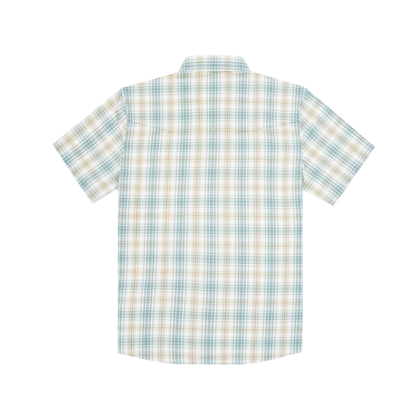 The Double Haul Original Short Sleeve - Brown & Green Plaid