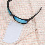 The Etouffee Western Short Sleeve - Red and Cream Plaid