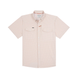The Etouffee Western Short Sleeve - Red and Cream Plaid