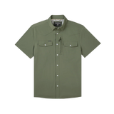 The Grazer Western Tuff-Thread Short Sleeve - Olive