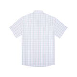 The Mullet Ultra-Lite Short Sleeve - Red Grey & Blue Plaid