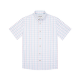 The Mullet Ultra-Lite Short Sleeve - Red Grey & Blue Plaid