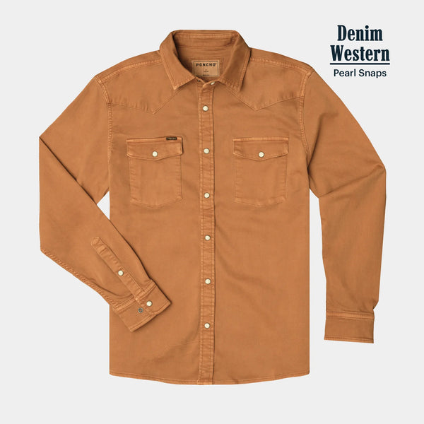 The Darrell Long Sleeve - Burnt Orange