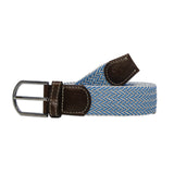 The Sarasota Two Toned Woven Stretch Belt