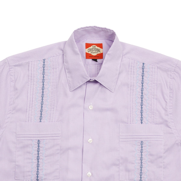 Carmel Classic Guayabera - Lavender