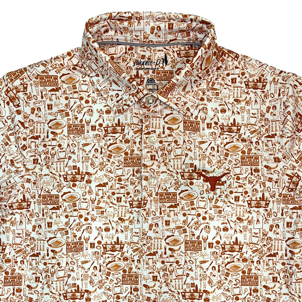 UT Boys Tailgater Polo - Burnt Orange