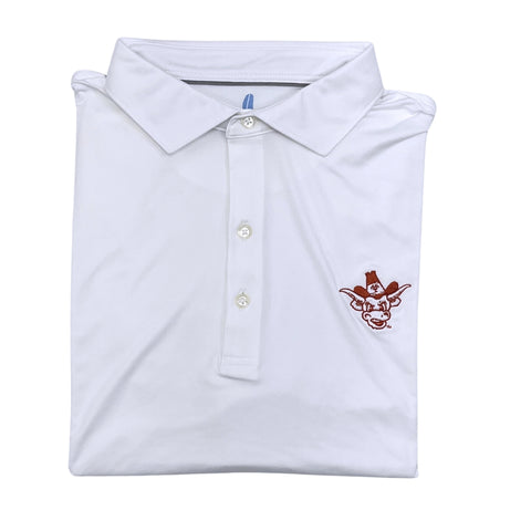 UT Huron Polo - White - Vintage