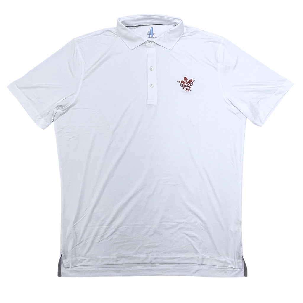 UT Huron Polo - White - Vintage