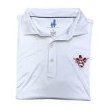 UT Huron Polo - White - Vintage