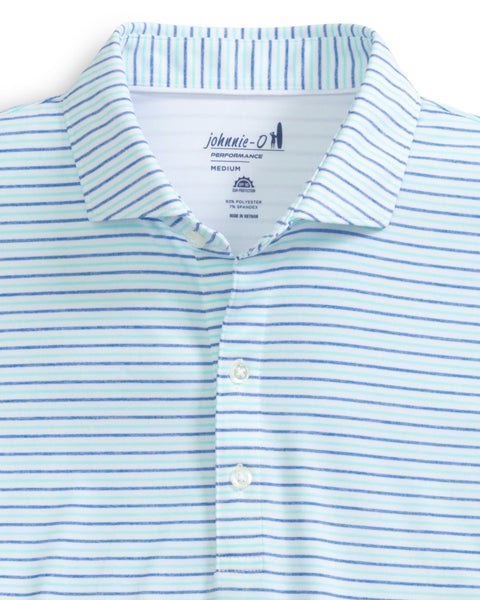 Vik Striped Jersey Performance Polo-Victory