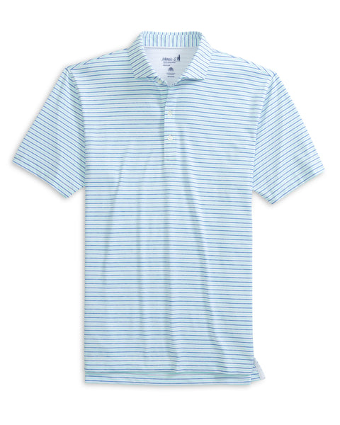 Vik Striped Jersey Performance Polo-Victory