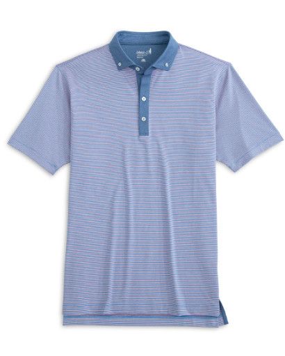 Walsh Striped Jersey Performance Polo - Victory