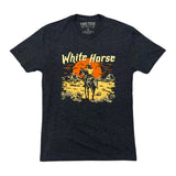 White Horse T-Shirt - Charcoal