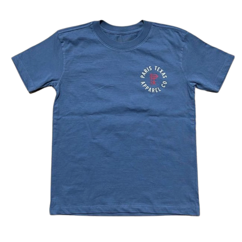 Youth Lone Star Badge T-Shirt - Slate