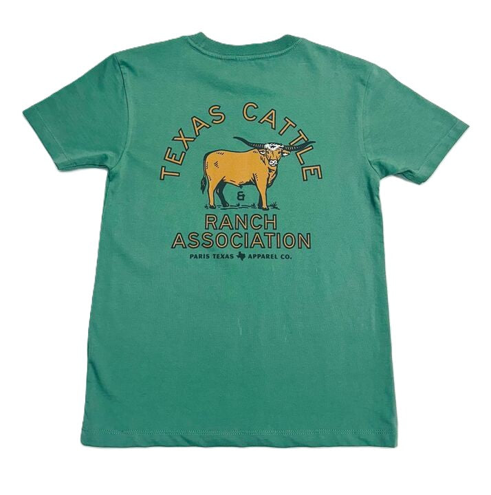 Youth Cattle Ranch T-Shirt - Pine