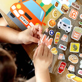 Little Foodies Reusable Sticker Play Set (Whataburger)