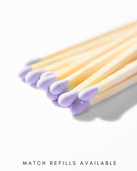 Round Match Striker | Lavender Matches