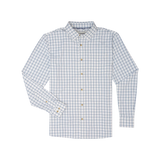 The Abaco Ultra-Lite Long Sleeve - Double Blue Plaid