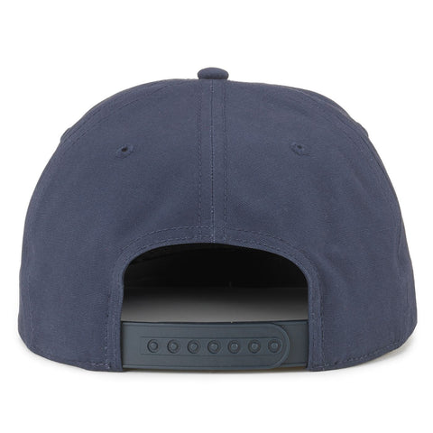 Canvas Cappy Old Style Hat - Navy