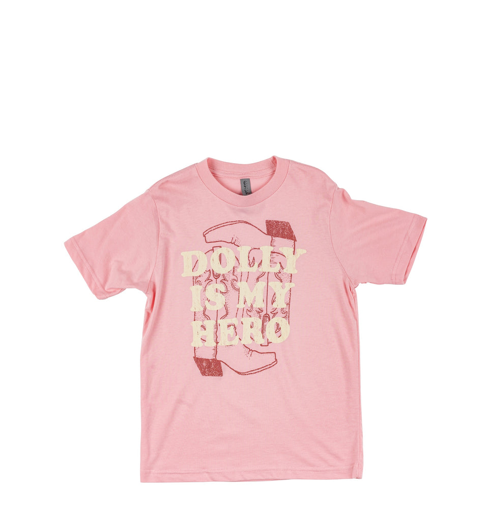 Youth Dolly Is My Hero T-Shirt - Pink
