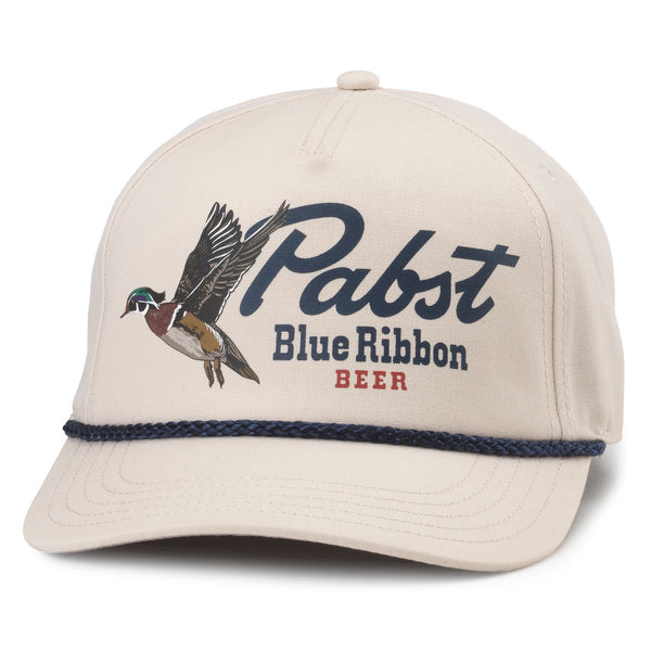 Canvas Cappy Pabst Hat - Ivory