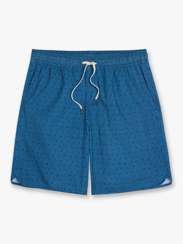 Anchor Short - Electric Blue Geo