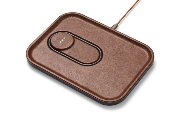 MAG:3 -Classics Leather Wireless Dual Charge Tray (Magnetic)