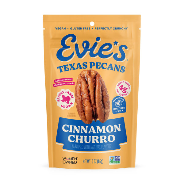 Cinnamon Churro Candied Pecans | Spring & Easter Snack