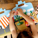 Little Foodies Reusable Sticker Play Set (Whataburger)